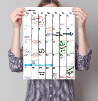Kalender-Nachfuellpack DIN-A3 Sketch