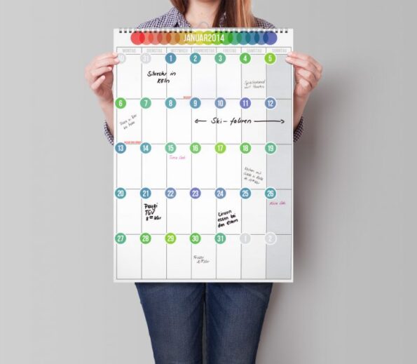 DIN-A2 Familienkalender – Bild 4
