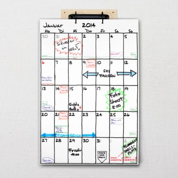 Wandkalender "Sketch"