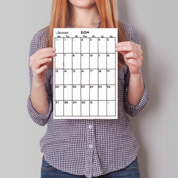 Wandkalender "Sketch"