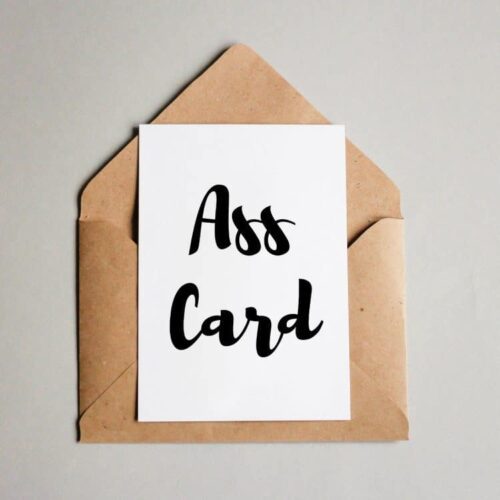 Postkarte A Karte