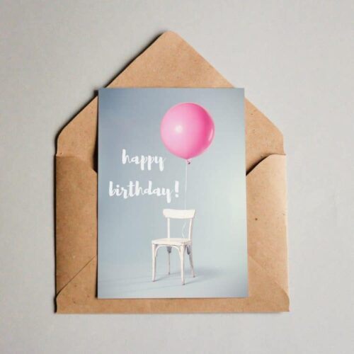 Postkarte Happy Birthday
