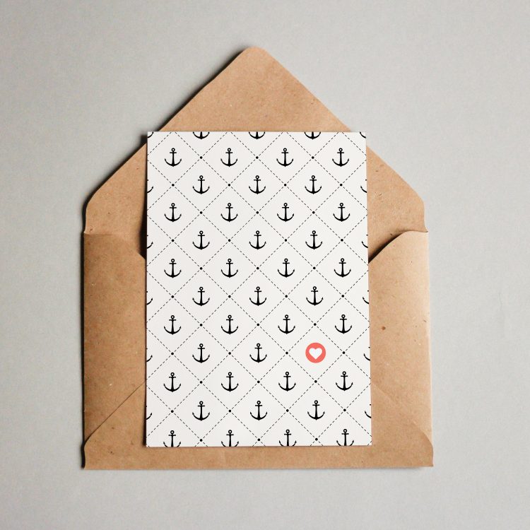 Postkarte Pattern No.010