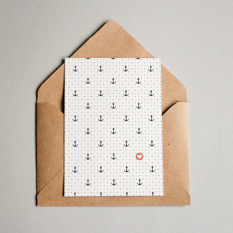 Postkarte Pattern No.011