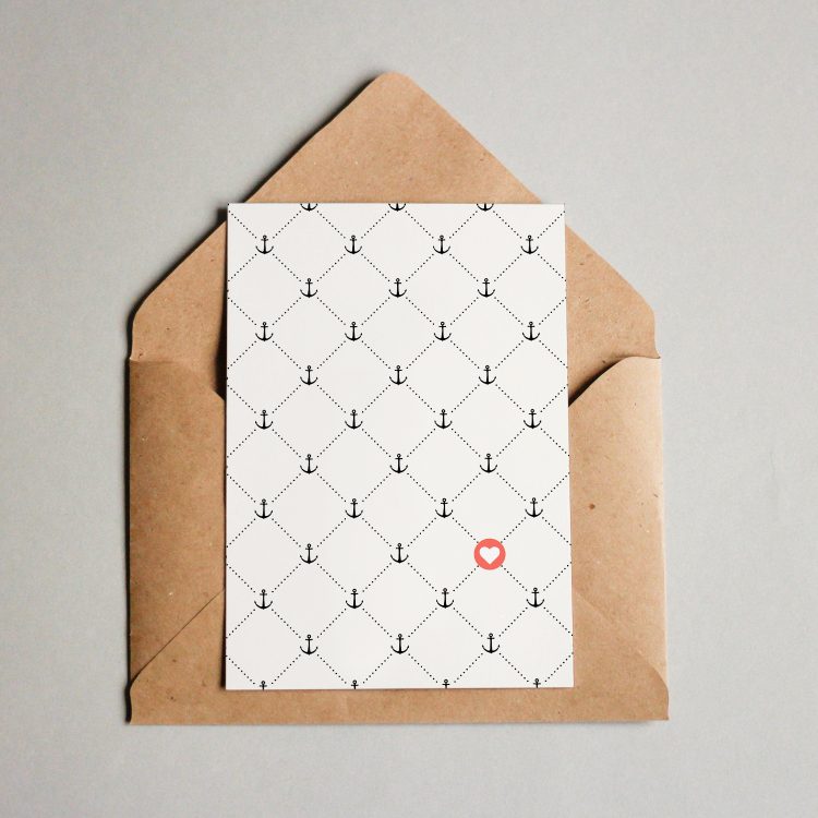 Postkarte Pattern No.012