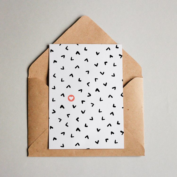 Postkarte Pattern No.013
