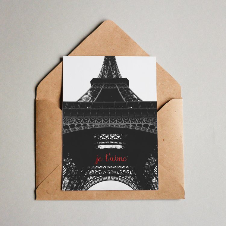 Postkarte - je t_aime Je t'aime Paris – Bild 1