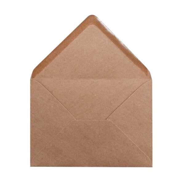 Umschlag DIN-C6 "Kraftpapier" – Bild 2