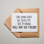 Voll auf die Fresse