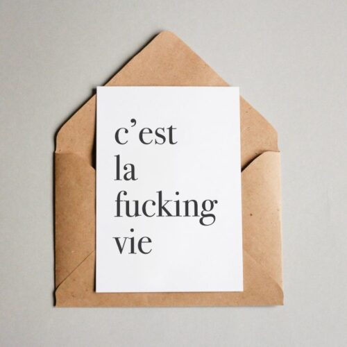 c'est la vie