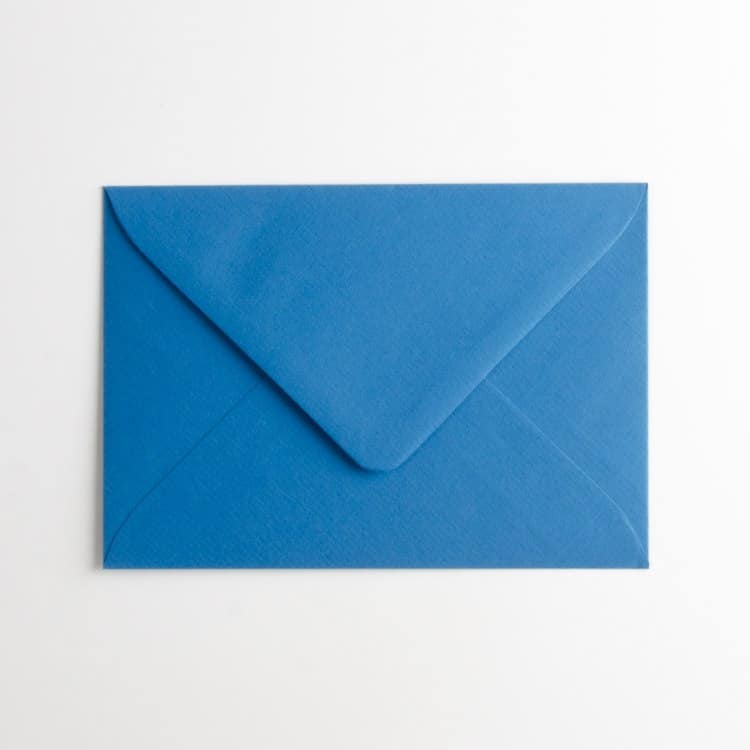 Fuenf vor Zehn | Deluxe Briefumschlag mit Innenfutter himmelblau 02 Deluxe Umschlag "Himmelblau" – Bild 1