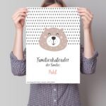 Nachfüllpack Familienkalender "Animals" | Fünf vor Zehn