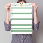 Nachfüllpack Familienkalender "Animals" | Fünf vor Zehn