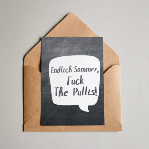 Postkarte Endlich Sommer