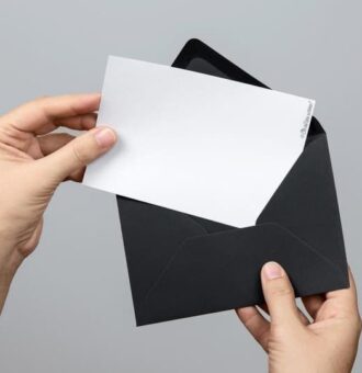 Rückseite unserer Postkarten