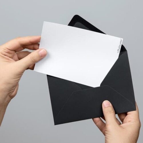 Rückseite unserer Postkarten