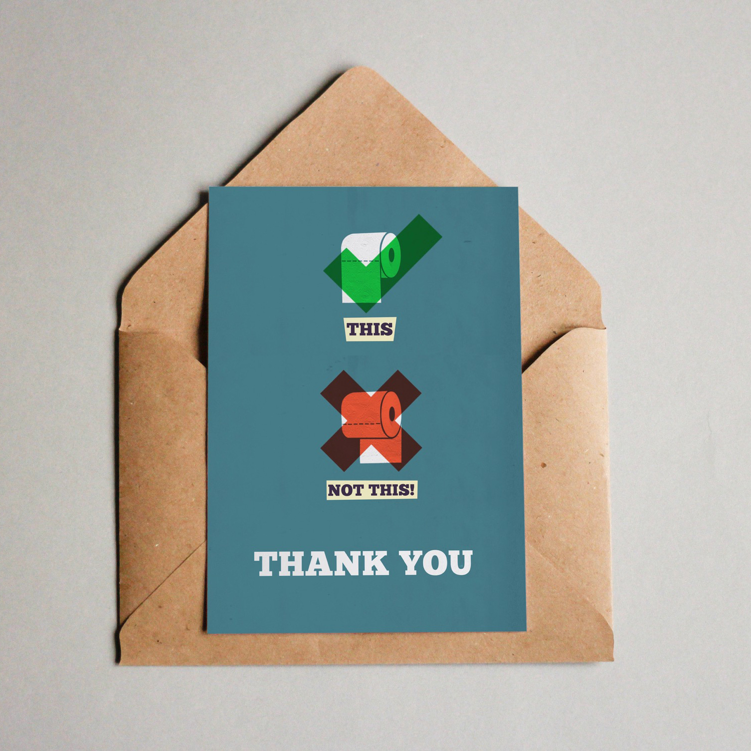 Postkarte - Toilet Toilet – Bild 1