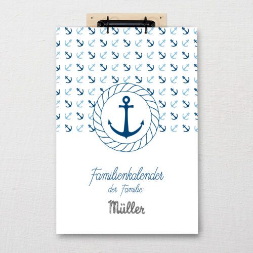 Familienkalender "Ahoi" | Fünf vor Zehn