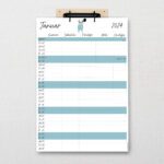 Familienkalender "Monster" | Fünf vor Zehn