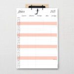 Familienkalender "Monster" | Fünf vor Zehn