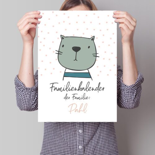 Familienkalender-Nachfüllpack "Pets" | Fünf vor Zehn