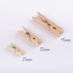 Mini-Holz-Klammer 25mm – Bild 3