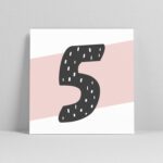 Lettercard "5" – Bild 2