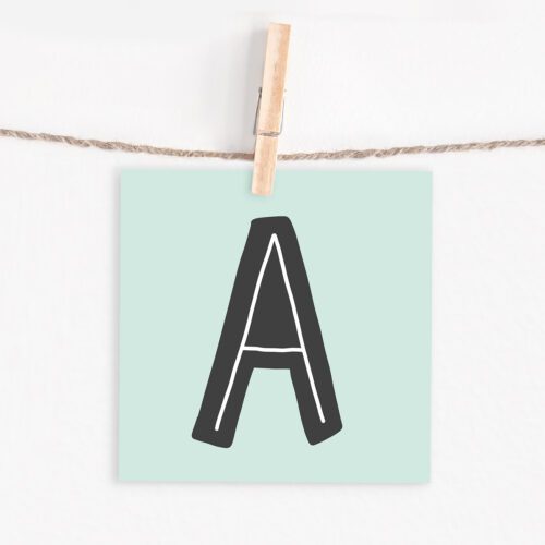 Lettercards A