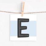 Lettercard "E"
