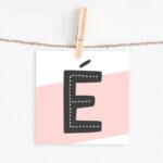 Lettercard "É"