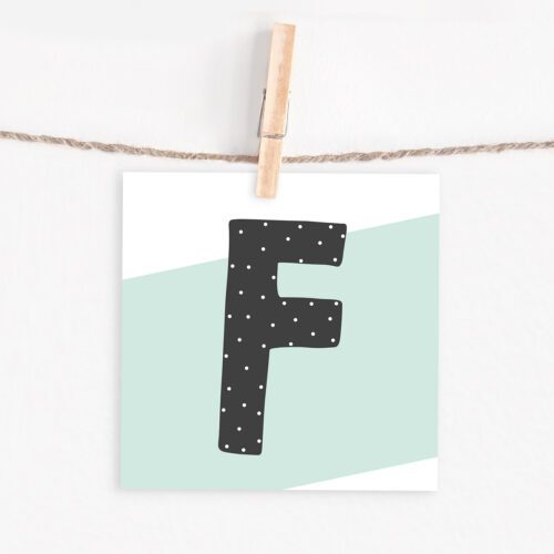 Lettercards F