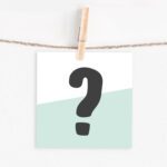 Lettercard "?"