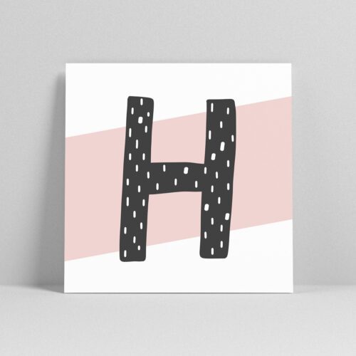 Lettercards H Detail