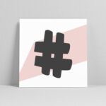 Lettercard "#" – Bild 2