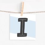 Lettercard "I"