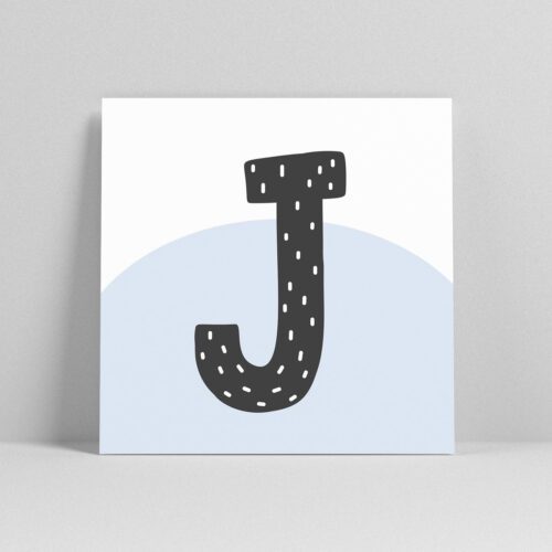 Lettercards J Detail