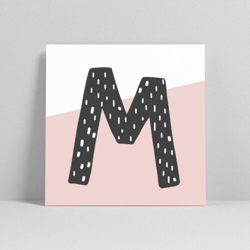 Lettercards M Detail
