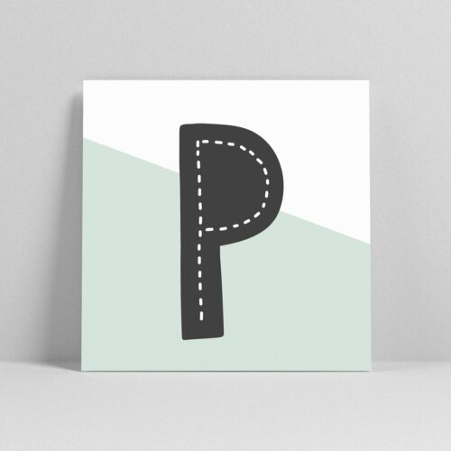 Lettercards P Detail