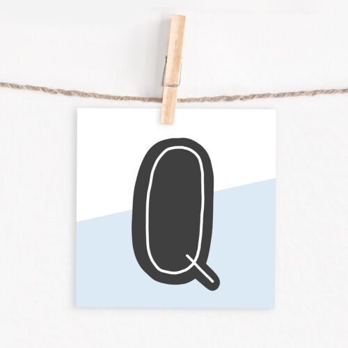 Lettercards Q