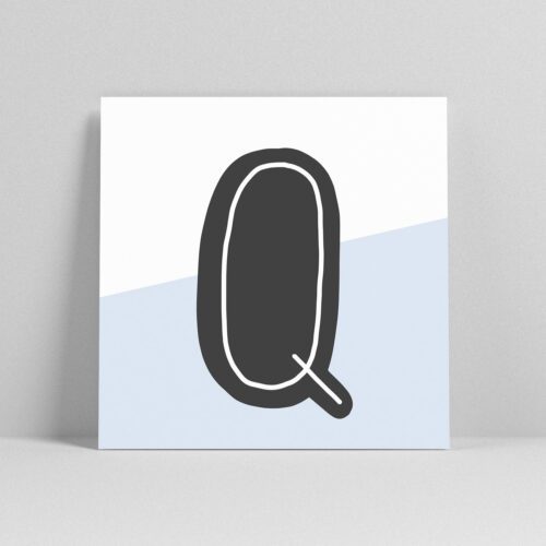 Lettercards Q Detail