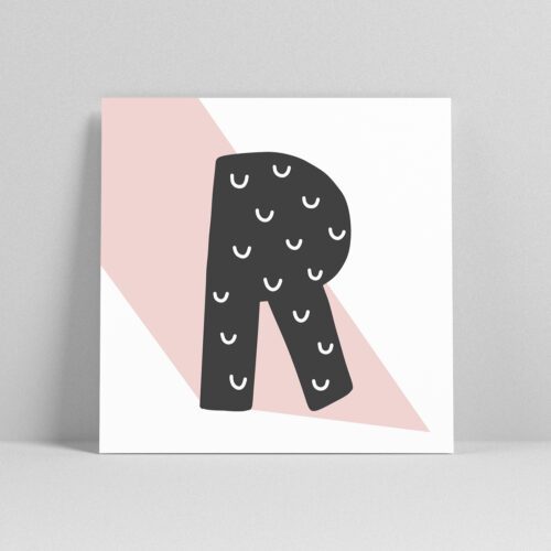 Lettercards R Detail