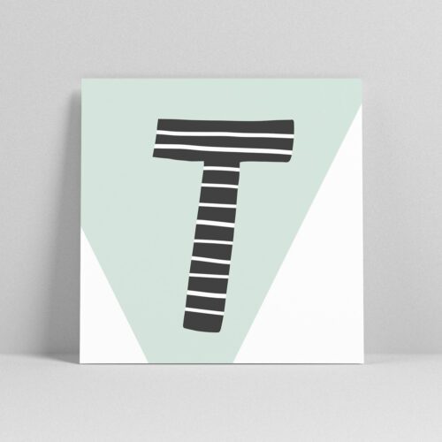 Lettercards T Detail