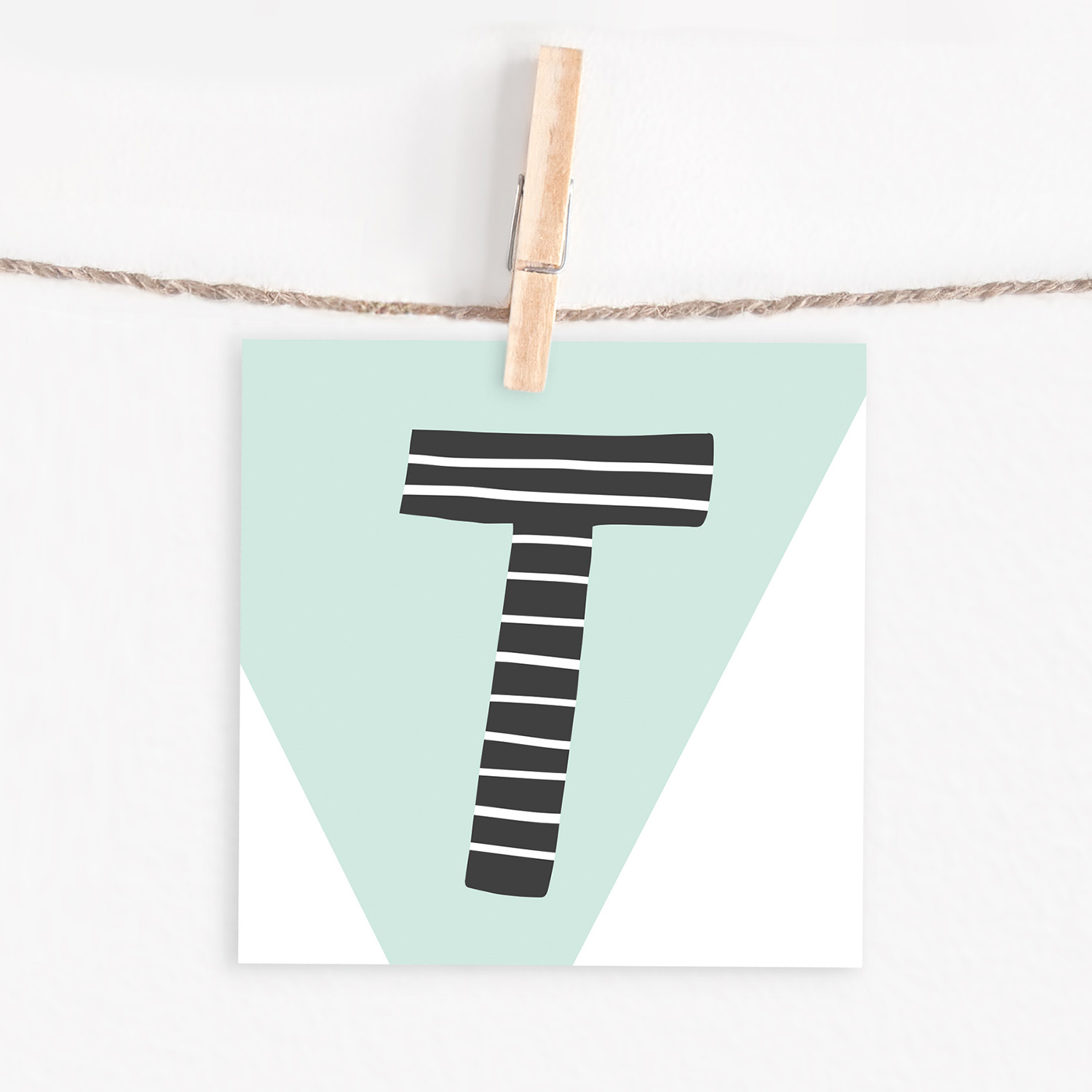 Lettercards T Lettercard "T" – Bild 1
