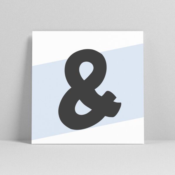 Lettercard "&" – Bild 2
