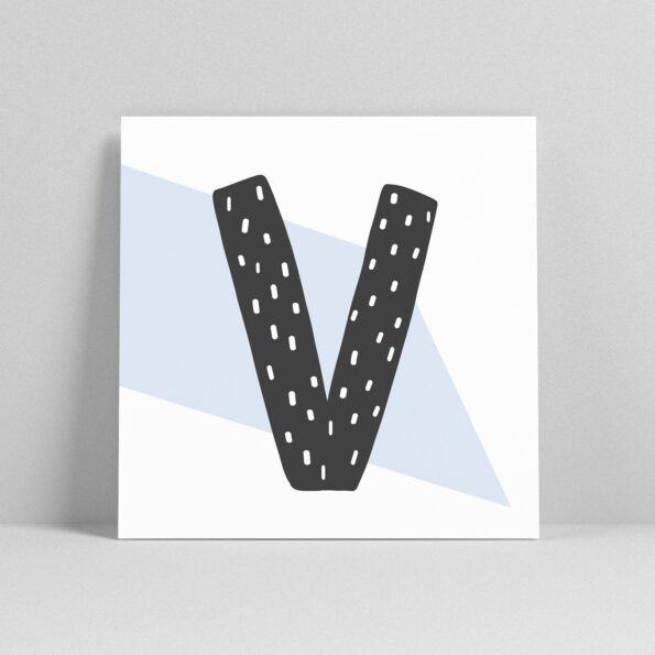 Lettercard "V" – Bild 2