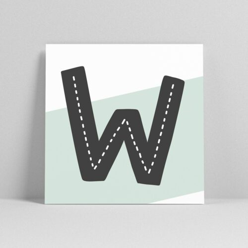 Lettercards W Detail
