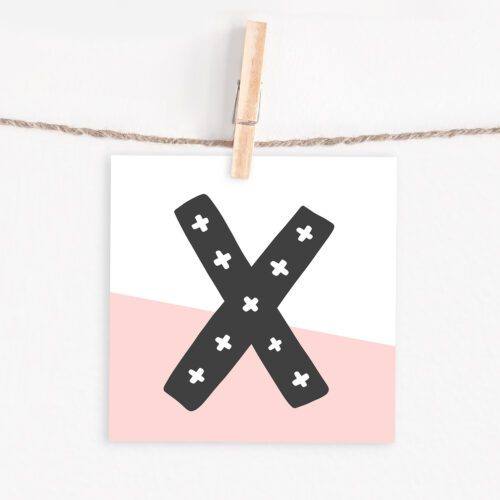 Lettercards X