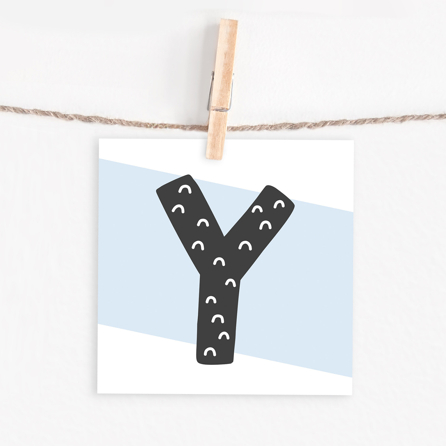 Lettercards Y Lettercard "Y" – Bild 1