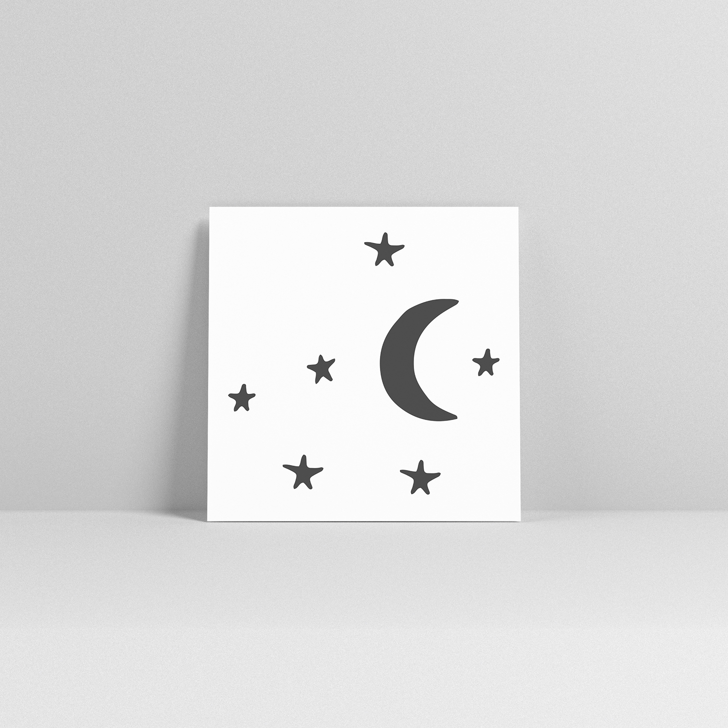 Little Notes Mond und Sterne 1 | Fuenf vor Zehn Little Note "Mond und Sterne" – Bild 1