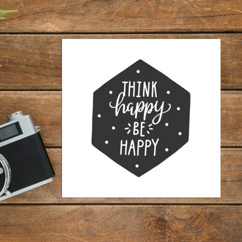 Little Notes Think Happy Be Happy 2 Fuenf Vor Zehn